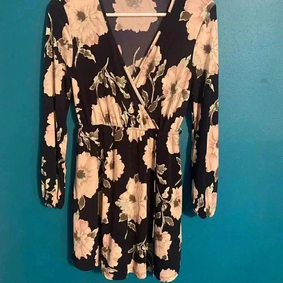 Altar'd State Floral Faux Wrap Dress - Picture 2 of 7